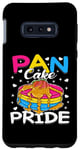 Coque pour Galaxy S10e Pansexual Pride Funny Pan Cake (gâteau à la casserole)