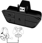 Stereo Headset Adapter Audio Mic Headphone Converter for Xbox One Controller UK