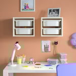 IKEA IKEA TROFAST väggförvaring, vit/vit, 34x21x30 cm 34x21x30 cm