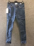 Only & Sons Extreme Skinny Plain Blue Denim Jeans 28x30 TD015 BB 09