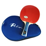 Palio Master 2.0 Raquette de Tennis de Table et étui – Approuvé par l'ITTF – évasée – Raquette de ping-Pong intermédiaire, Raquette, pagaie