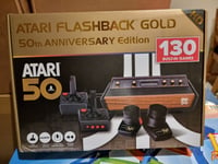 AT Games Atari Flashback Gold Special Edition 50th Birthday - Game Console Retr