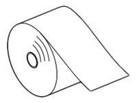 Custom - Rulle (5,7 cm x 30 m) 1 rulle (rullar) termiskt papper - för Custom S'PRINT, TG02H