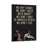 Fight Club 12 Vintage Classic Movies TV Oil Painting on Canvas Posters and Prints Decoracion Wall Art Picture Living Room Wall 12x18inch(30x45cm)