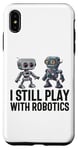 Coque pour iPhone XS Max Robot ingénieur amusant pour homme, garçon, femme, entraîneur robotique