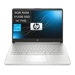 Laptop HP 14-dq5012la Core i3 1215U 8GB 512GB 14" Plateado