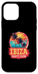 Coque pour iPhone 12 mini Ibiza Party Crew Vacances