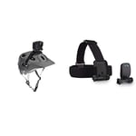 GoPro Vented Helmet Strap Mount & Head Strap and Quick Clip (Official Accessory)