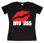 Kiss My Ass 2 Girly T-shirt, T-Shirt