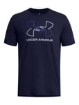Ua Gl Foundation Update Ss Sport T-shirts Short-sleeved Navy Under Armour