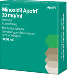 Minoxidil Apofri, kutan lösning 20 mg/ml 60 ml
