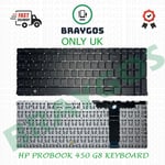 For HP ProBook 450 G8 G9 455 G8 G9 650 G8 UK Laptop Keyboard Replacement