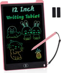KidsPark LCD Writing Tablet Kids Doodle Scribbler Pad, 12 Inch Colorful Light D