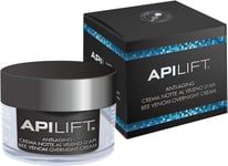 Apilift ANTI-AGING NIGHT CREAM - with ALIVE BEE VENOM and HYALURONIC ACID Made i