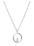 Annika Gustavsson Halsband Egentid Berlock liten - Silver