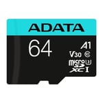 Mikro SD-kort Adata AUSDX64GUI3V30SA2 64 GB