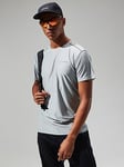 Berghaus 24/7 Left Chest Short Sleeve Tech T-Shirt - Grey, Grey, Size Xl, Men