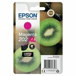 Epson 202XL Magenta Ink Cartridge for XP6000 XP6100, T02H3 C13T02H34012 Original