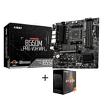 AMD Ryzen 7 5700X3D 8 Core 4.1GHz 3D-V Cache, MSI B550M PRO-VDH WIFI CPU Bundle