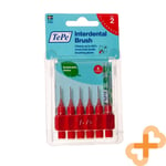 TEPE Interdental Brushes 0,50 mm Red 6 Pcs. Size 2 Sustainable Choice