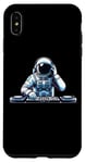 Coque pour iPhone XS Max Astronaute Outer DJ Electronic Beats of House Funny Space