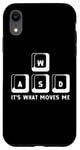 Coque pour iPhone XR Wasd Its What Moves Me PC Keyboard Gamer