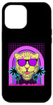 iPhone 13 Pro Max Aesthetic Vaporwave Outfits with Leopard Vaporwave Case