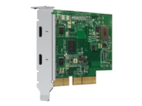 QNAP QXP-T32P - Thunderbolt-adapter - PCIe 3.0 x4 lav profil - Thunderbolt 3 x 2 - for QNAP TVS-h1288X, TVS-H1688X