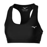 Mizuno Alpha Bra Stl. M Dam Svart - Sport-BH för Komfort och Stöd vid Löpning