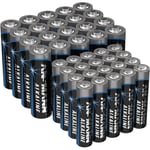 Ansmann Batteri-set AAA (R03), AA (R6) 40 st