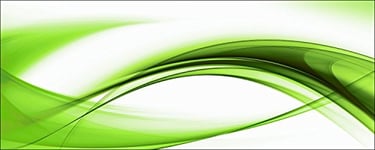Pro-Art-Bilderpalette gla463o High Green Wave II Décoration Murale sous Verre Motif Onde Verte 50 x 125 cm