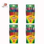 Crayola Nontoxic Twistables Crayons 24 Mini Twistables Crayons (pack of 4)