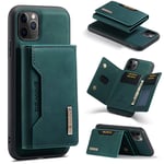 Apple iPhone 11ProMax DG.Ming Magnetic Wallet Case Green