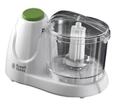 Russell Hobbs Food Collection Electric Mini Chopper, Dices & Purees Fruit & Vegetables - recipes included, 500ml, Removable dishwasher-safe bowl, lid & blade, Simple one-button operation, 75W, 22220