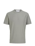 Selected Homme Slhrelax-Plisse Tee Ex Grön