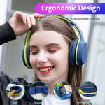 Wireless Headphones Over Ear Hi-Fi Stereo Deep Bass Earphones For Computer Phone