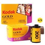 Film négatif pour appareil photo 35mm Kodak Gold 200 - AIHONTAI