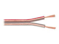 goobay - Câble pour haut-parleur en vrac - 2.5 mm² - 100 m - transparent