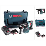 Bosch - gbh 18 V-26 Perforateur sans fil Professional SDS-Plus avec Boîtier de transport L-Boxx + 1x Batterie gba 5 Ah + Chargeur gal 1880 cv