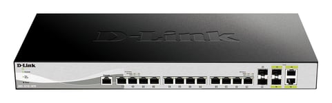 D-Link DXS-1210-16TC/E network switch Managed L2 10G Ethernet (100/1000/10000) Grey