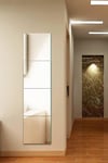 4Pcs Acrylic Adhesive Wall Mirror Tiles