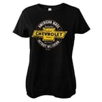 Hybris Chevrolet - American Made Girly Tee (Black,XL)