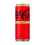 Läsk Coca-Cola Zero Koffeinfri Burk 33cl Inkl Pant