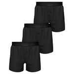 Frank Dandy 3-Pack Legend Organic Boxershorts Svart L