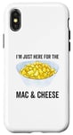 iPhone X/XS Funny Mac And Cheese Lover Pasta Foodie Case
