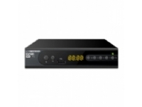Esperanza EV106P, Kabel, DVB-T2, 576i, 576p, 720p, 1080i, 1080p, 4:3, 16:9, HEVC/H.265, MPEG2, MPEG4, Svart