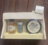 The Body Shop Moringa Body Butter Shower Gel Hand Cream Gift Set Brand NEW