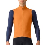 Castelli Espresso Vest - SS25 Vivid Orange / Dark Grey 2XLarge Orange/Dark