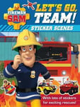 Farshore - Fireman Sam: Let's Go, Team! Sticker Scenes Bok