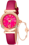 Just Cavalli JC1L332L0035 Curiosa Rød/Læder Ø30 mm